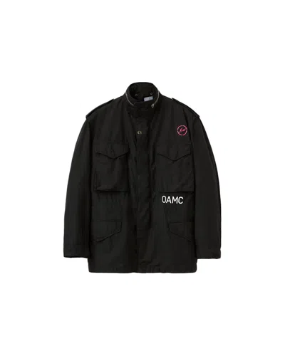 Pre-owned Oamc X Fragment M65 Jacket In Black