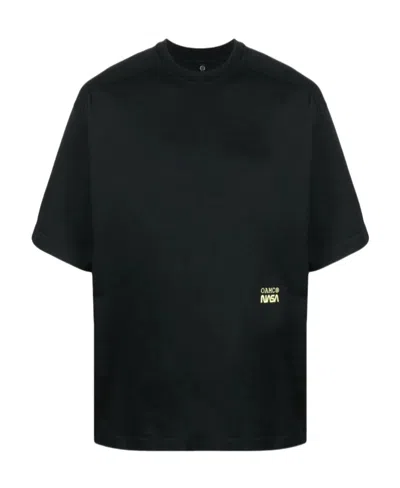 Oamc X Nasa Graphic-print T-shirt In Black