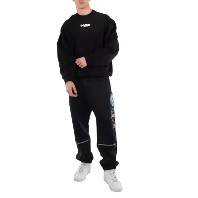 Oamc X Nasa Men's Black Multi-patch Track Pants