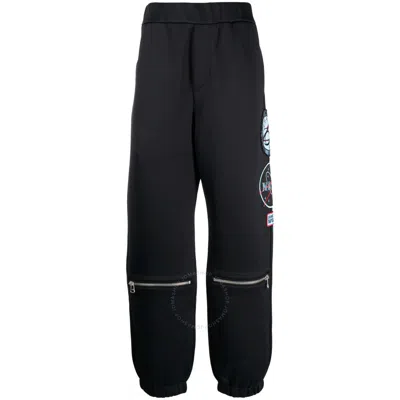 Oamc X Nasa Men's Black Multi-patch Track Pants