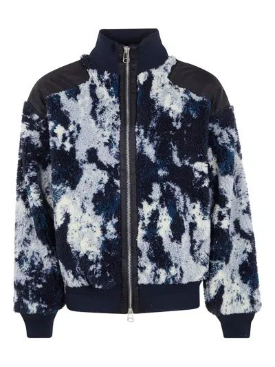 Oamc Zip-fastening Jacket In Blue