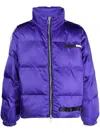 Oamc Zip-up Padded Jacket In Purple