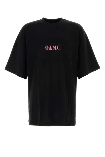 OAMC OAMC BLACK COTTON T SHIRT
