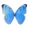 Oanasavu.creations Women's Blue Silk Butterfly Hair Clip Barrette Wedding Accessory
