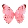 Oanasavu.creations Women's Pink / Purple Pink Silk Butterfly Hair Clip On Barrette Wedding Boho Accessory