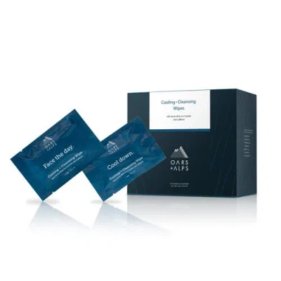 Oars + Alps Cooling + Cleansing Wipes In Blue