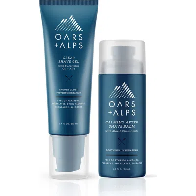 Oars + Alps Shave Gel Kit In Blue