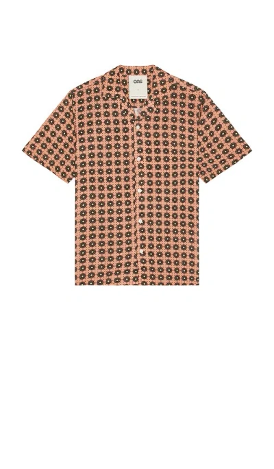 Oas Blush Lumo Viscose Shirt In Multi