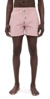 Oas Blush Nylon Swim Shorts 4.75 Pink In Pink