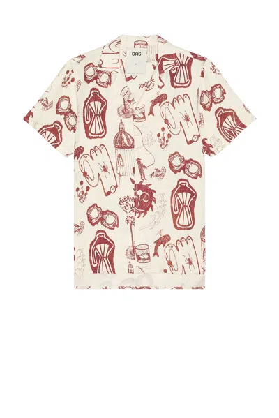 OAS CANTINA CUBA LINEN SHIRT