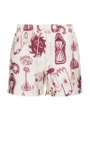 Oas Cantina Swim Shorts In 白色