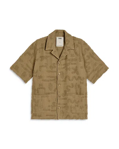 Oas Cleo Varadero Camp Shirt In Beige