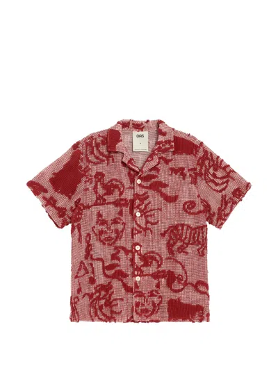 Oas Company Arcano Cuba Shirt In Rot