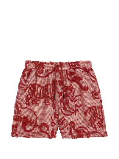 Oas Company Arcano Porto Shorts In Rot