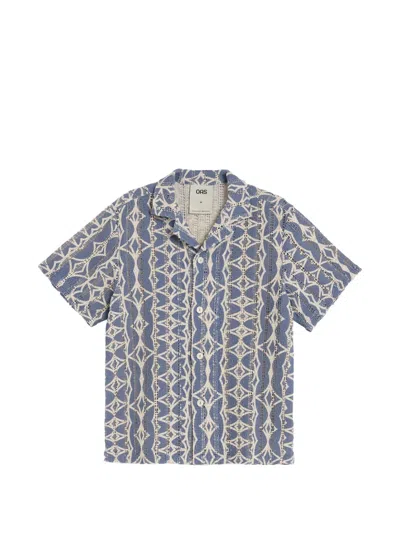 Oas Company Arko Cuba Shirt In Blue