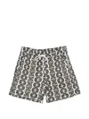Oas Company Geometric-pattern Net Shorts In Multi
