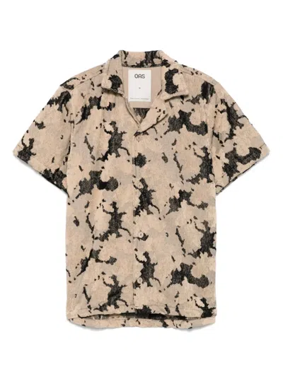 Oas Company Jura Contraste Cuba Hemd In Brown