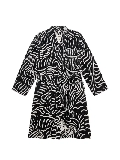 Oas Company Lorenzo Abstract-pattern Robe In Multi