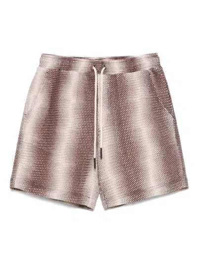 Oas Company Merlot Echo Shorts In Brown