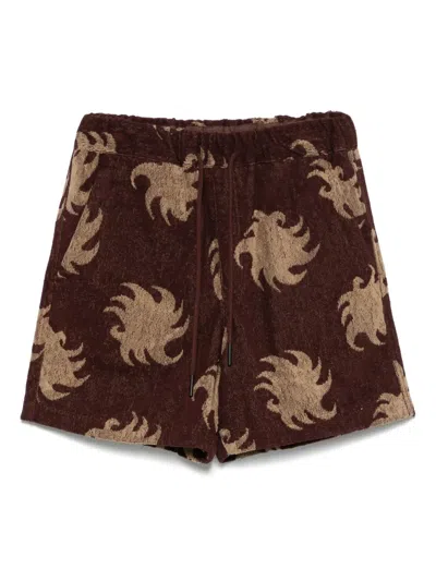 Oas Company Nicola Shorts In Brown