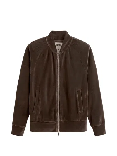 Oas Company Sierra Bomber Jacket In Brown