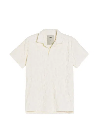 Oas Company Summit Terry-cloth T-shirt In White