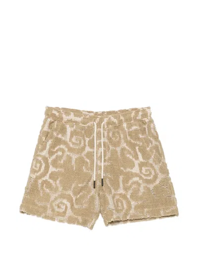 Oas Company Sunero Porto Shorts In Neutral