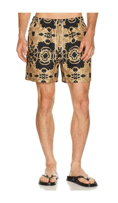 Oas Elix Swim Shorts In Black