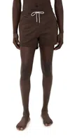 Oas Espresso Calo Swim Shorts 4 Brown In Brown
