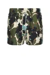 Oas Foliago Swim Shorts In Green