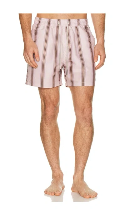 Oas Gelato Swim Shorts In Neutral