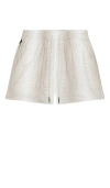Oas Hazel Echo Swim Shorts In Neutral
