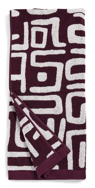 Oas Kalahara Towel Purple