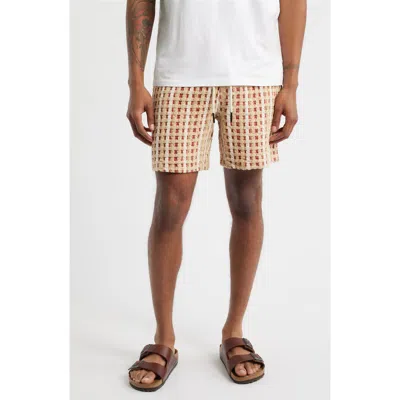 Oas Lano Porto Shorts In Orange