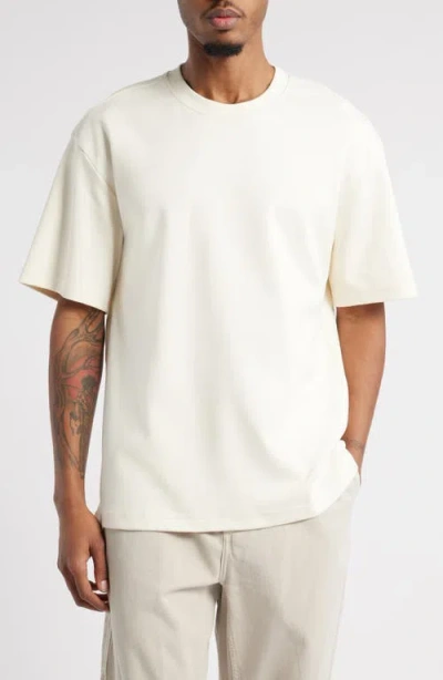 Oas Laurel Relaxed Fit Floral Appliqué Graphic T-shirt In Off-white