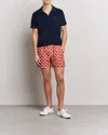 Oas Layer Zig Zag Swimshorts In Rustic In Multi