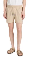 Oas Linen 5 Shorts Beige In Beige