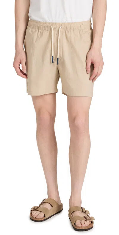 Oas Linen 5 Shorts Beige