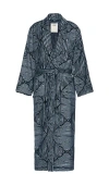 Oas Longo Robe In Blue