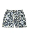 Oas Marbling 4.3 Swim Trunks In Blue
