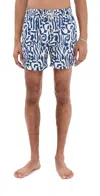 Oas Marbling Swim Shorts 5 Multi In Multi