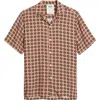 Oas Medallion Print Viscose Camp Shirt