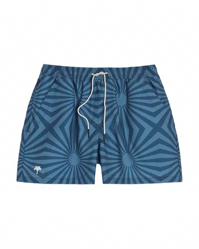 Oas Men's Costal Cortado Swim Short In Blue