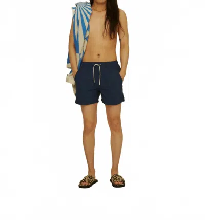Oas Men's Swim Shorts In Navy In Blue