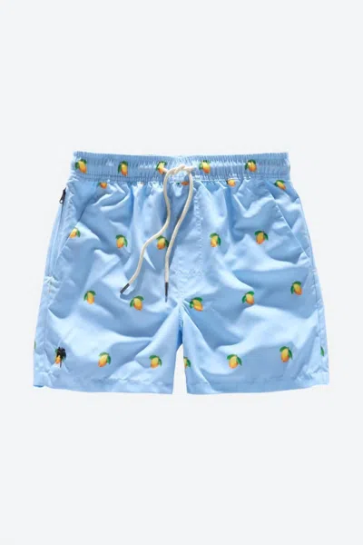 Oas Men Swim Trunk Shorts In Blue