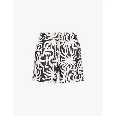 Oas Loefy Swim Shorts In Black