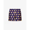 Oas Straight-leg Short-length Printed Swim Shorts