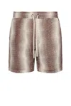 Oas Merlot Echo Net Shorts In Red