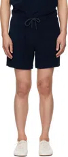 Oas Night Lagoon Terry 5.5 Shorts In Blue