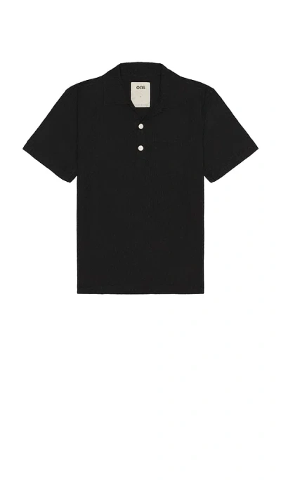 Oas Nero Turleo Girona Shirt In Animal Print